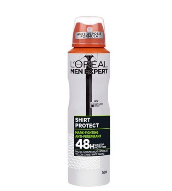 loreal Men expert Spray shirt protect 48H lawia 1 2 e1691412692646