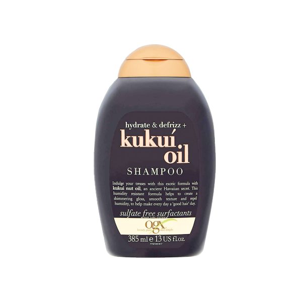 ogx hydrate and defrizz kukui oil hair shampoo 385ml f