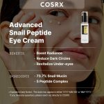 کرم دور چشم حلزون و پپتاید کوزارکس حجم 25 میل COSRX - تصویر 4