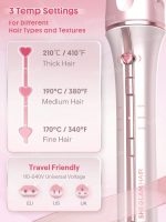 دستگاه کرلی شیگلم مدل Cupid’s Charm (قلبی) سایز 25mm - تصویر 2