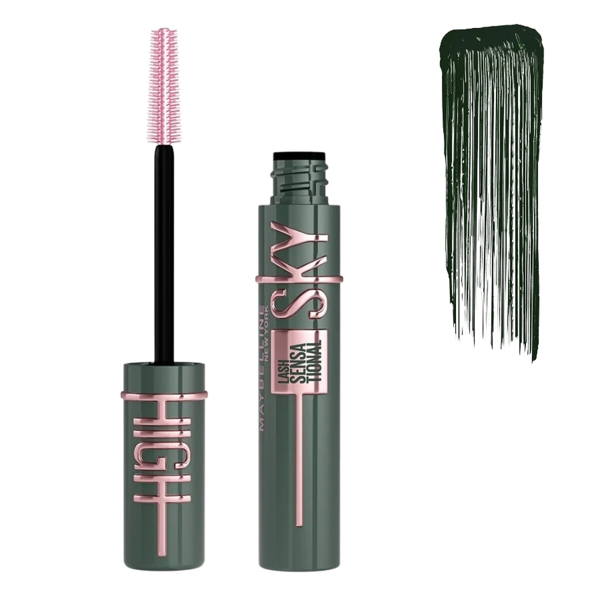 face_142058_dd691-1200_1200 ریمل میبلین MAYBELLINE سری SKY HIGH مدل GREEN ALTITUDE (سبز) - تصویر 1