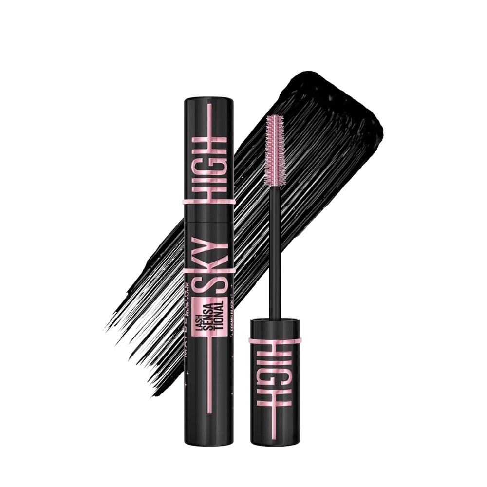 maybelline-new-york-lash-sensational-sky-high-cosmic-black-mascara-w595-30152830-8f16a9 ریمل ضد حساسیت میبلین MAYBELLINE مدل SKY HIGH (مشکی) - تصویر 1