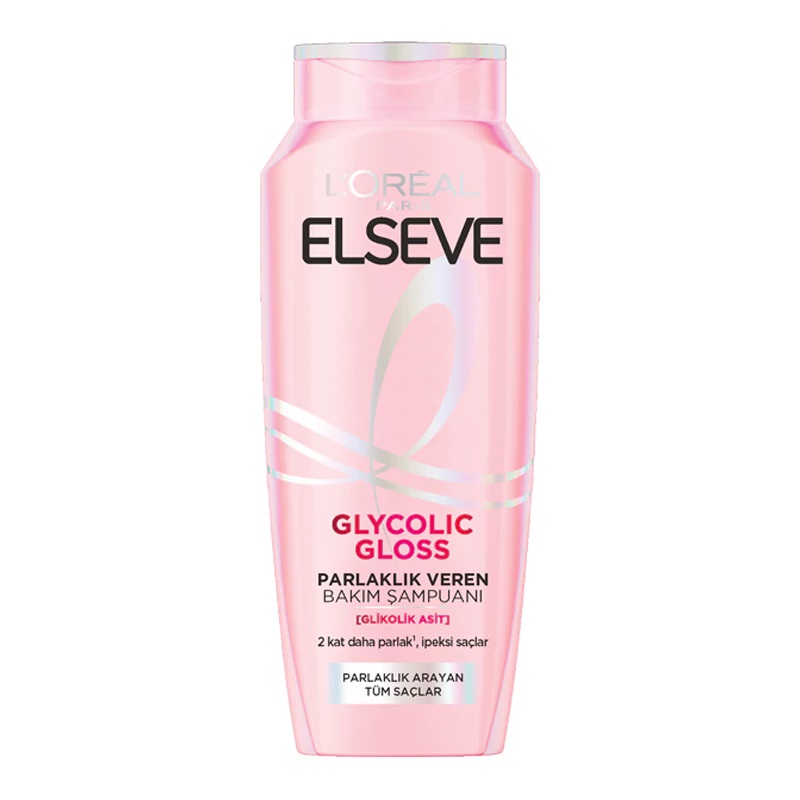 شامپو-درخشان-کننده-لورال-GLYCOLIC-GLOSS شامپو مو گلیکولیک اسید لورال LOREAL مدل GLYCOLIC ACID - تصویر 1
