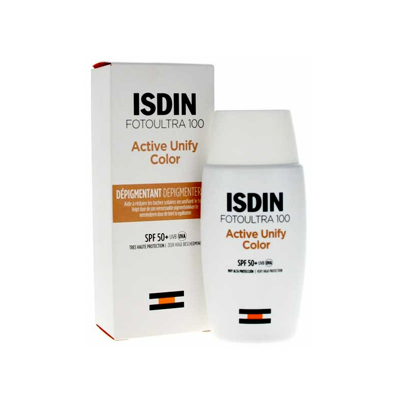 ضد-افتاب-ایزدین ضدآفتاب رنگی ایزدین Isdin سری FotoUltra100 مدل Active Unify Color - تصویر 1