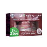 شامپو ضد ریزش بیوکسین Bioxcin مدل FORTE حجم 300 میلی لیتر بسته 3 عددی