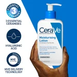 لوسیون بدن سراوی CeraVe مدل Moisturizing (مناسب پوست خشک و خیلی خشک) حجم 473 میلی لیتر - تصویر 3