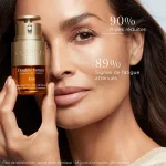 دابل سرم دور چشم کلارنس Clarins سری DOUBLE SERUM مدل Complete Age Control - تصویر 3