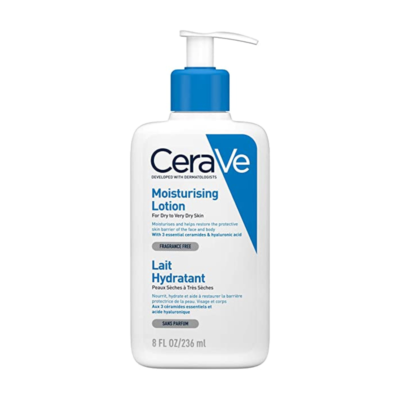 لوسیون-236 لوسیون بدن سراوی CeraVe مدل Moisturizing (مناسب پوست خشک و خیلی خشک) حجم 236 میلی لیتر - تصویر 1