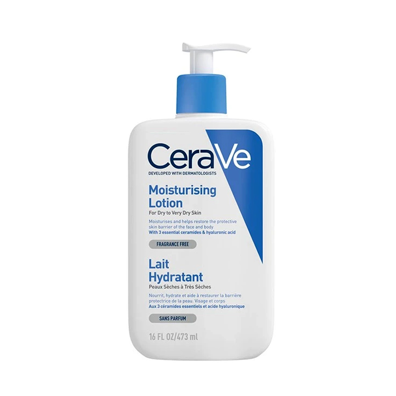 لوسیون-سراوی لوسیون بدن سراوی CeraVe مدل Moisturizing (مناسب پوست خشک و خیلی خشک) حجم 473 میلی لیتر - تصویر 1