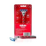 خودتراش ژیلت Gillette مدل +Mach 3 Turbo سه لبه تک یدک (فراری) - تصویر 2