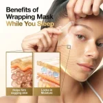 ماسک شب طلای 24 و کلاژن آنوا؛ ماسک لیفت‌کننده و درخشان‌کننده Anua Golden Firming Collagen Wrapping Mask Kpop Demon - تصویر 4